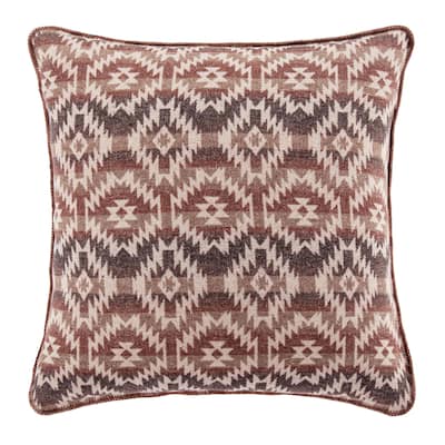 Paseo Road by HiEnd Accents Mesa Wool Blend Euro Sham, 27"x27"