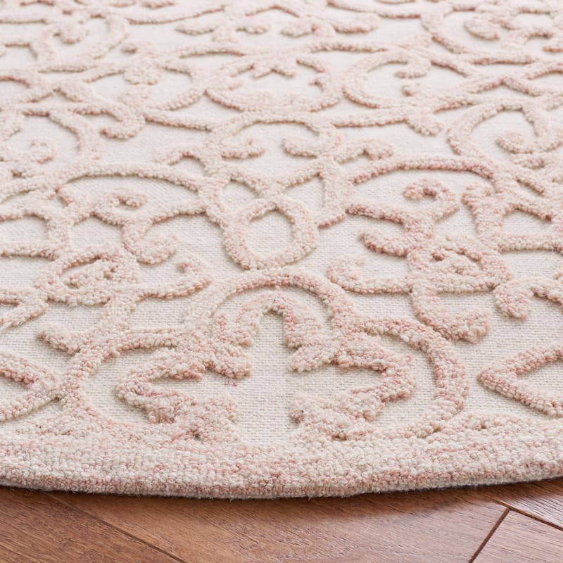 SAFAVIEH Handmade Trace Megane Modern Wool Rug