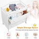 preview thumbnail 32 of 34, Costway 3 Drawer Baby Changing Table Infant Diaper Changing Station - See Details