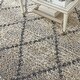 preview thumbnail 20 of 37, Carson Carrington Hjaltaryd Trellis Shag Area Rug