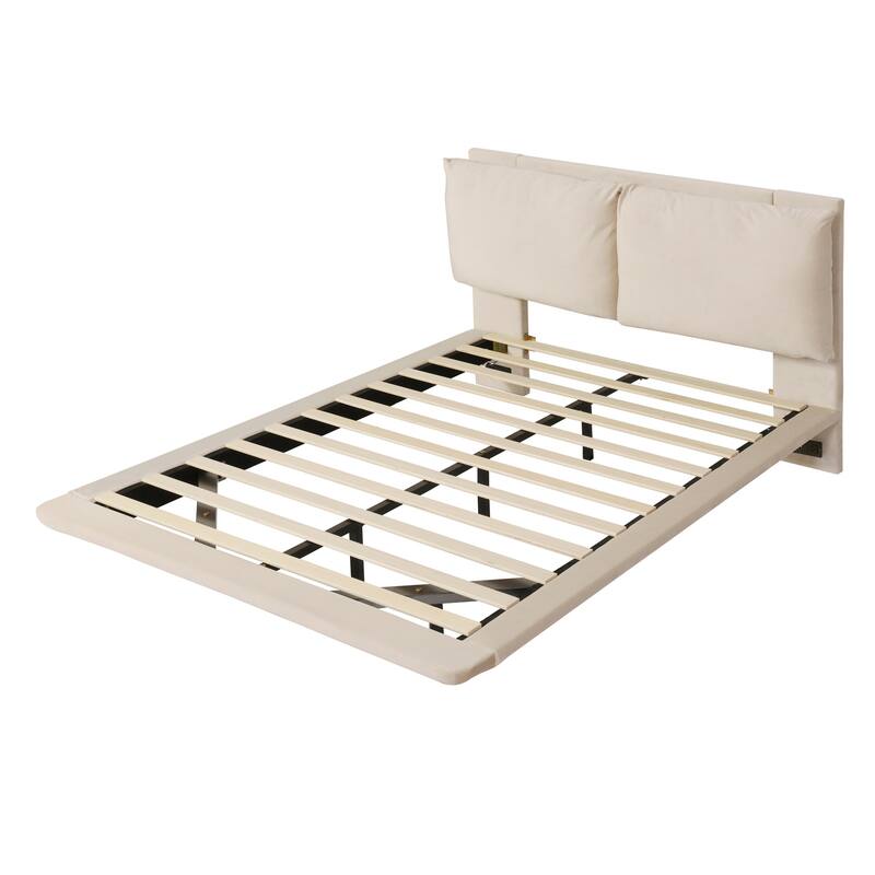 Full Size Upholstered Platform Bed
