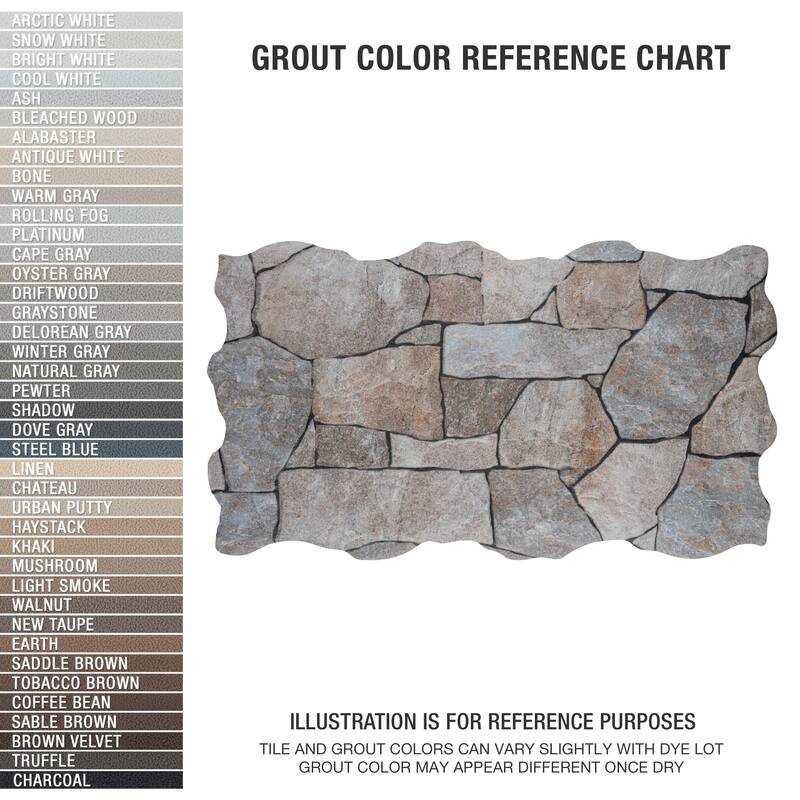 Merola Tile Andorra Gris 10-3/8" x 18-3/4" Ceramic Wall Tile