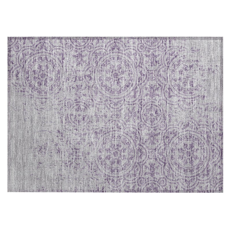 Machine Washable Indoor/ Outdoor Chantille Vintage Suzani Rug
