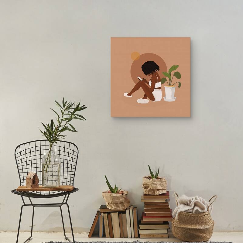 Note to Self by Princella Canvas Art Print