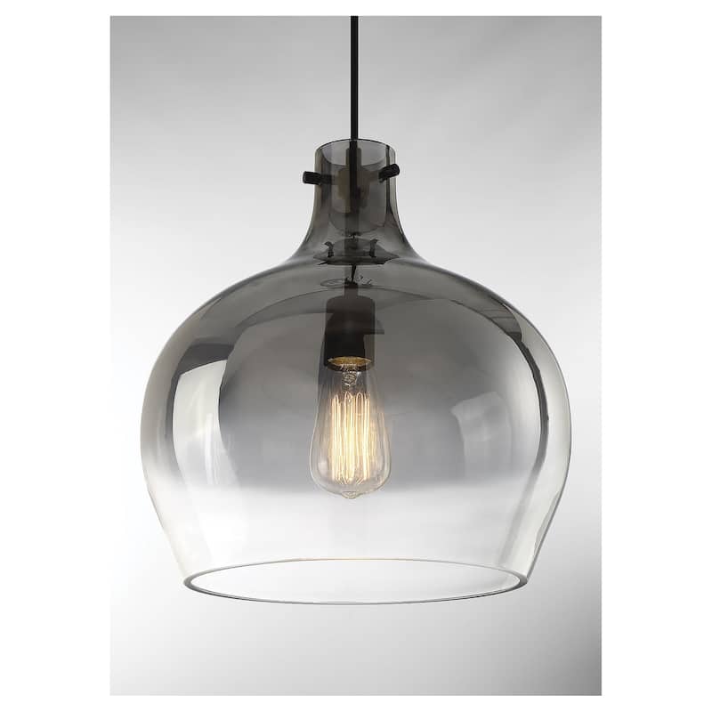 Meridian M70078 Single Light 13" Wide Pendant