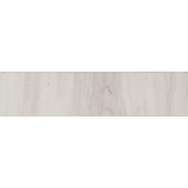 Daltile Core Fundamentals Platinum 3" x 12" Bullnose Trim (Sold by the Piece) - N/A