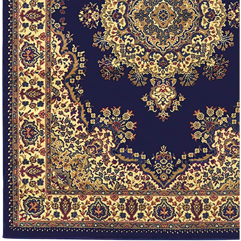 Admire Home Living Caroline 1191 Traditional Medallion Area Rug