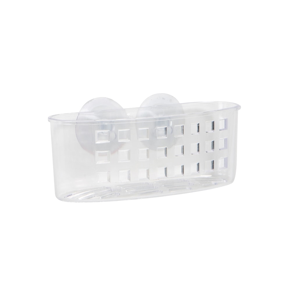 Bath Bliss 2 Compartment Power Locking Suction Soap Dish