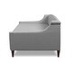 preview thumbnail 41 of 103, Silver Orchid Performance Fabric Heston Upholstered Tufted Sofa Bed