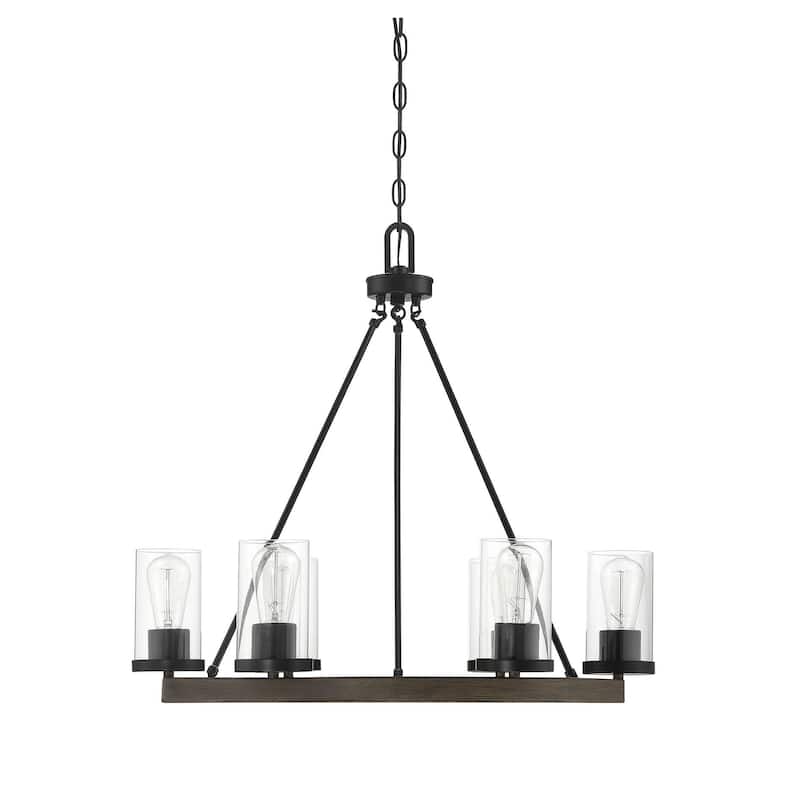 Meridian M10070 5 Light 27" Wide Ring Chandelier