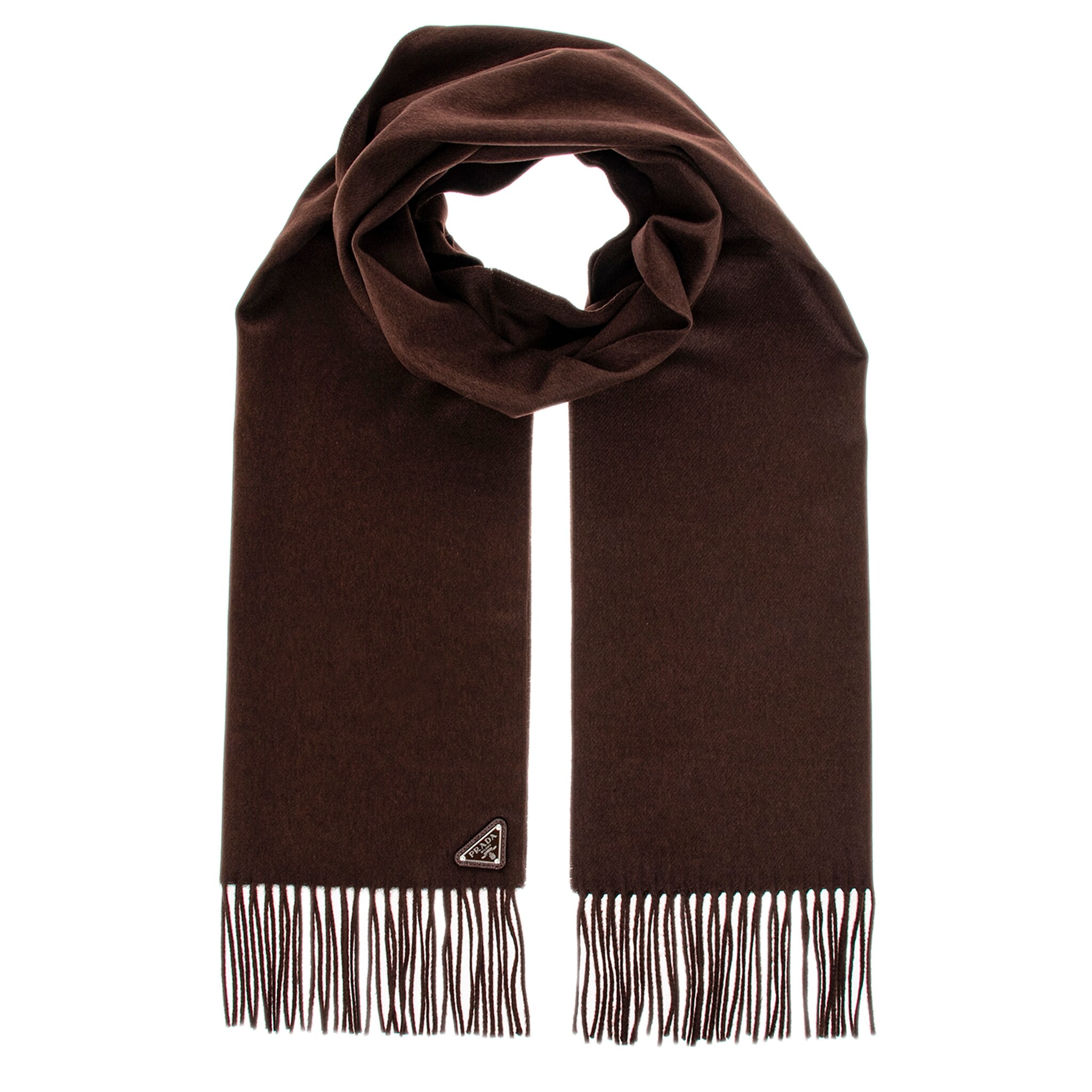 Prada Men's Silk and Cashmere Scarf - Overstock - 43537557