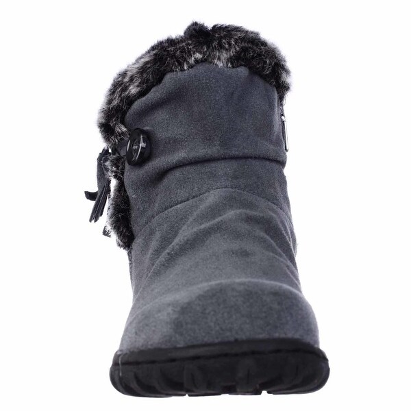 memory foam snow boots