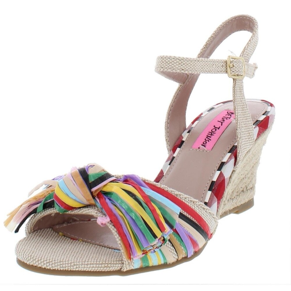 betsey johnson taryn wedge sandal
