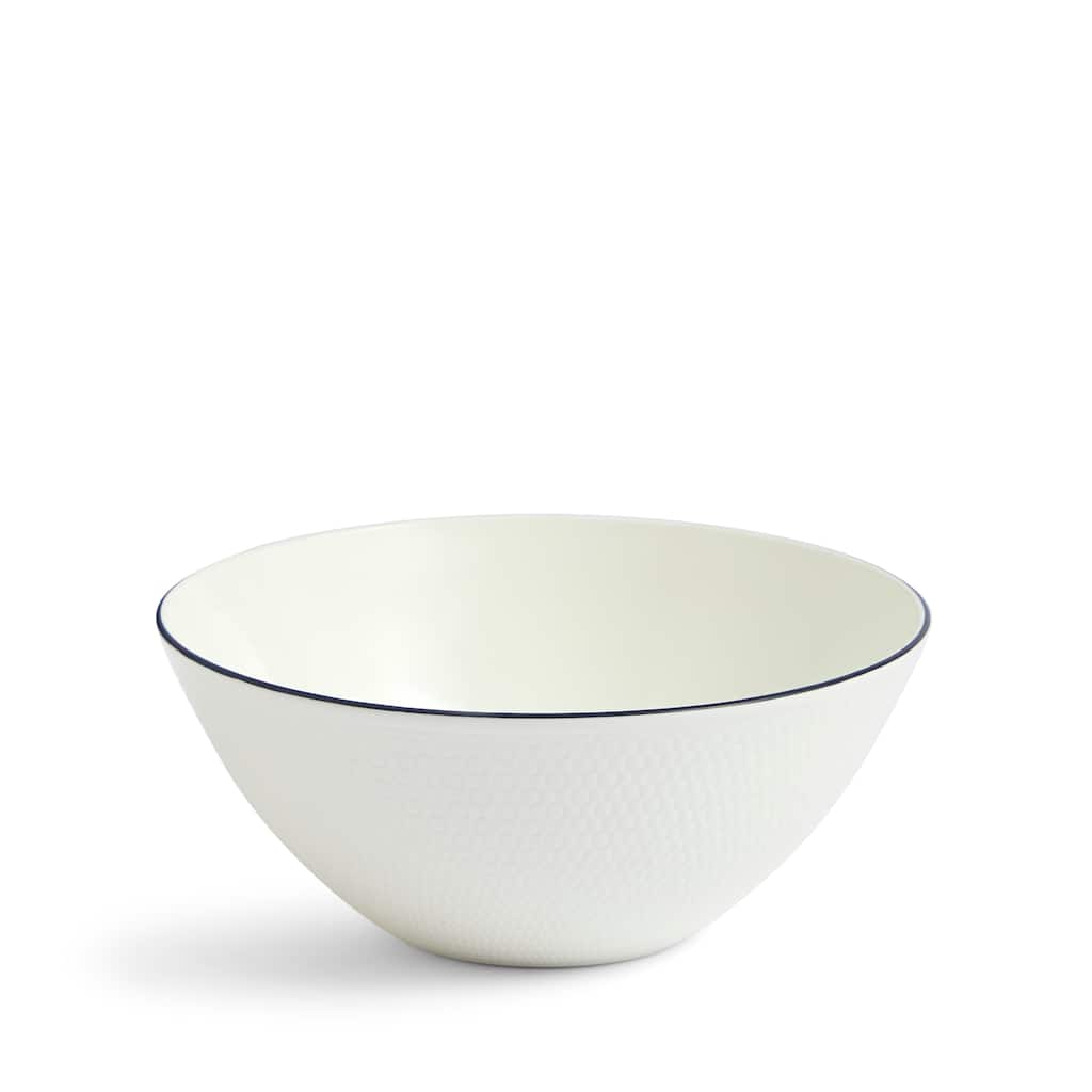 Wedgwood Gio Blue Cereal Bowl 6.2in, Blue Line