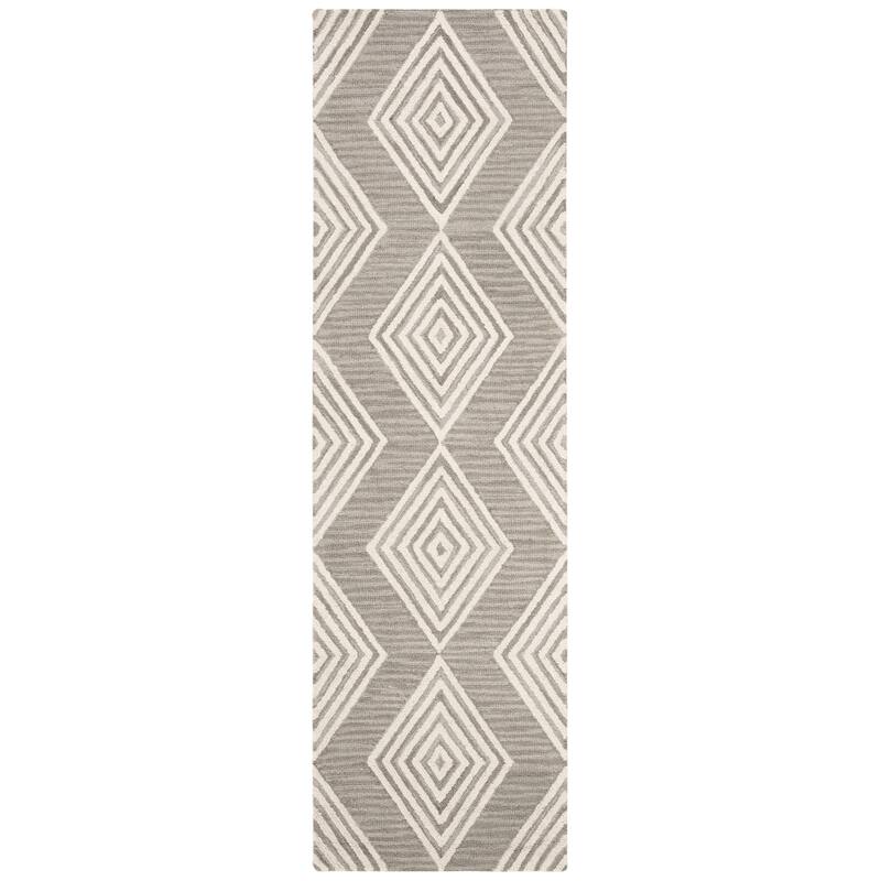 SAFAVIEH Handmade Blossom Miraldine Modern Floral Wool Rug