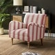 preview thumbnail 42 of 47, Seip Classic and Contemporary Striped Arm Chair with Spindle Legs by HULALA HOME