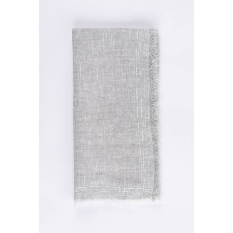Brighton, Linen Dinner Napkin Set (Set of 4) - Seaglass