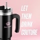 preview thumbnail 3 of 4, Juicy Couture Travel Style Designer Water Bottle - 31.5oz