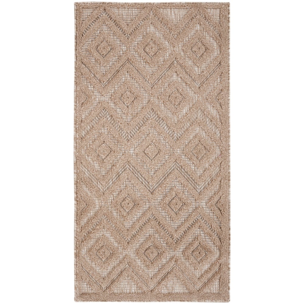 Nourison Versatile Indoor/Outdoor Geometric Flatweave Area Rug