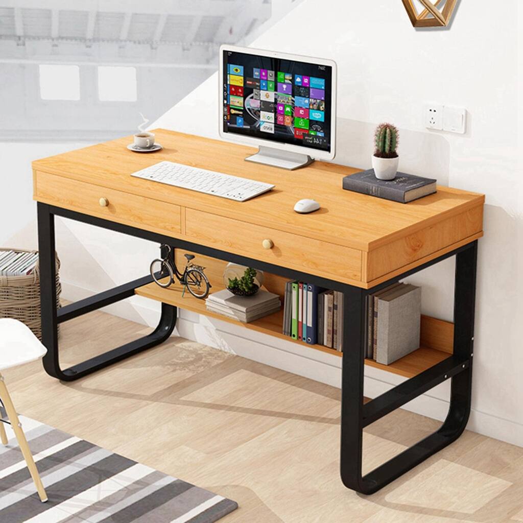 Multi Coloured Computer Frame Multi-layer Storage Frame Computer Desk - Overstock - 34800604