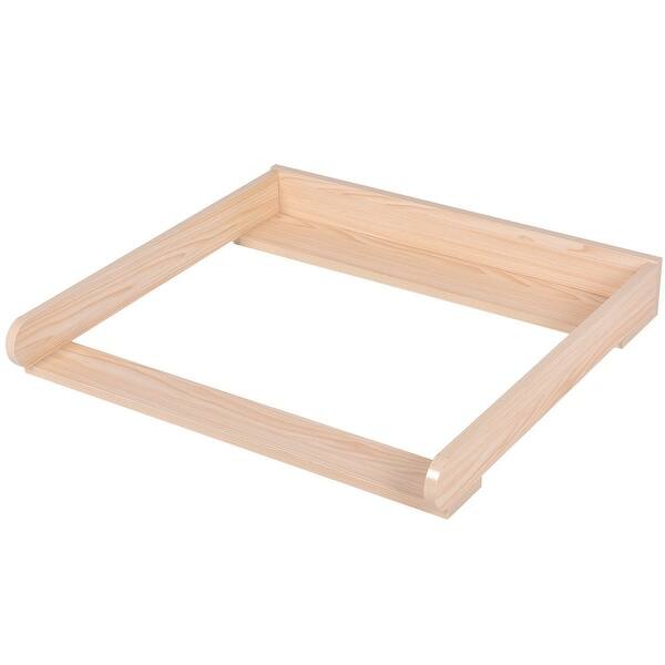 slide 2 of 9, Costway 31'' Changing Table Top Dresser Infant Baby Nursery Diaper