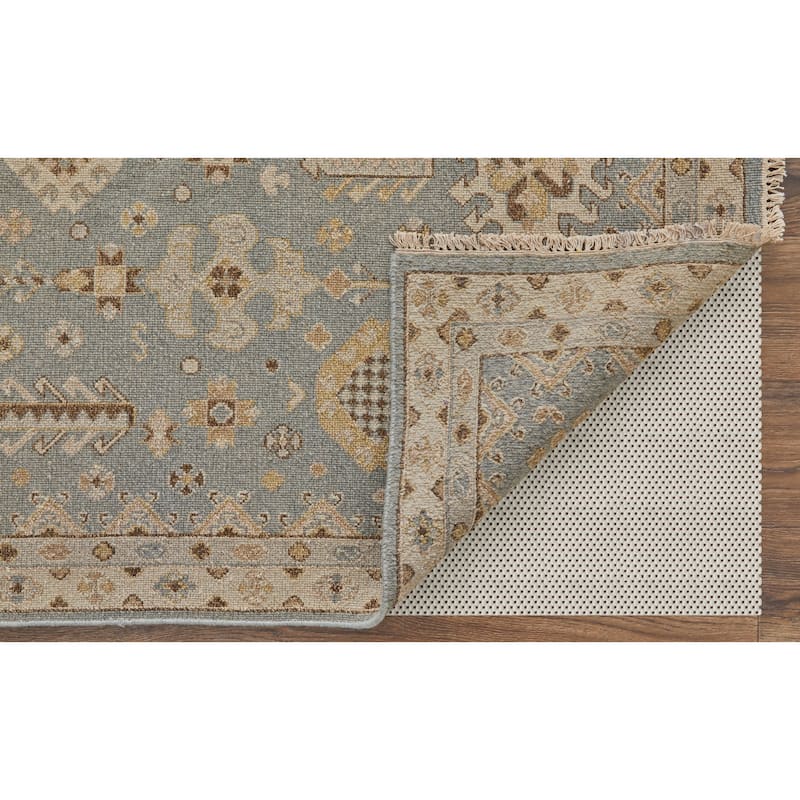 Grand Bazaar Aleska Hand Knotted Oriental Traditional Area Rug