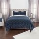 preview thumbnail 3 of 8, Auden Indigo Cotton Embroidered Sham