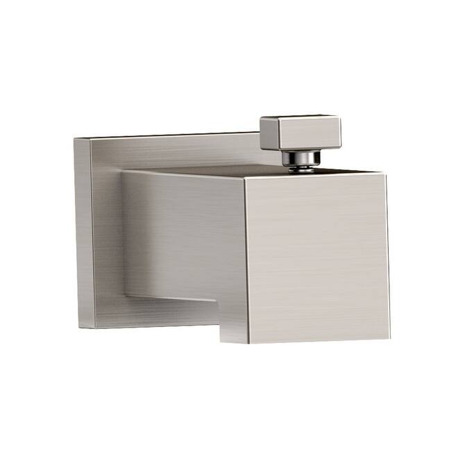 Symmons Duro 5-15/16" Integrated Diverter Tub Spout - Satin Nickel