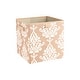 preview thumbnail 9 of 15, ClosetMaid Premium Storage Bin Damask French Vanilla