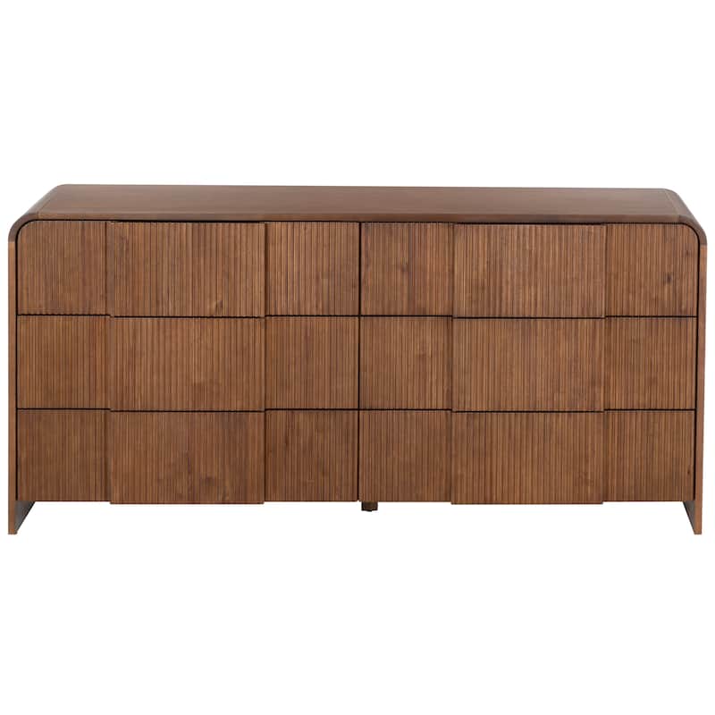 SAFAVIEH Couture Vitale Reeded Wood Dresser