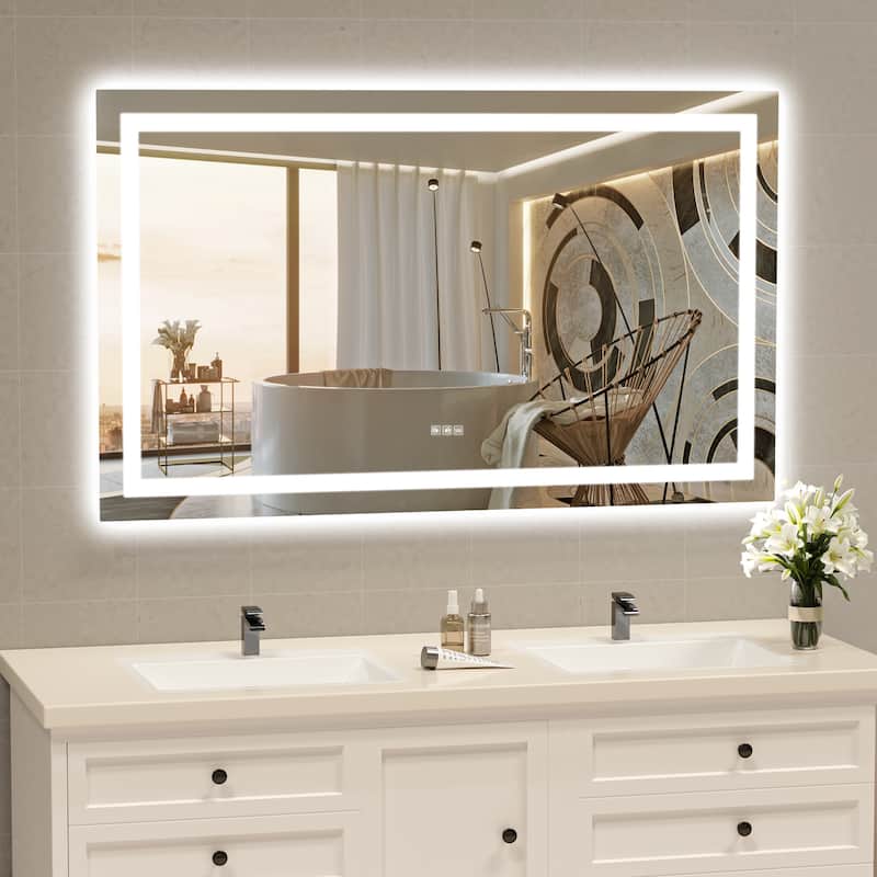 LED Mirror Backlit Front Lighted Bathroom Vanity Mirror