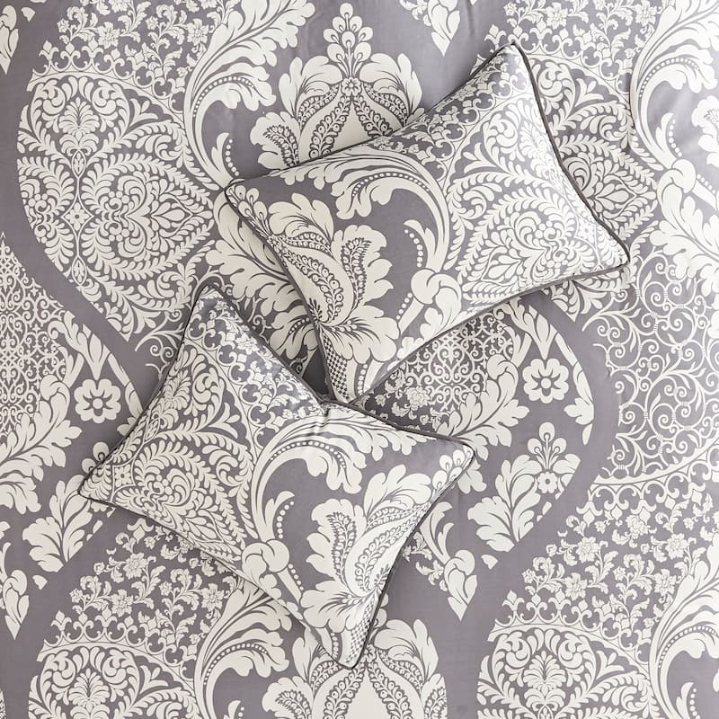 Madison Park Marcella 7 Piece Cotton Printed Comforter Set