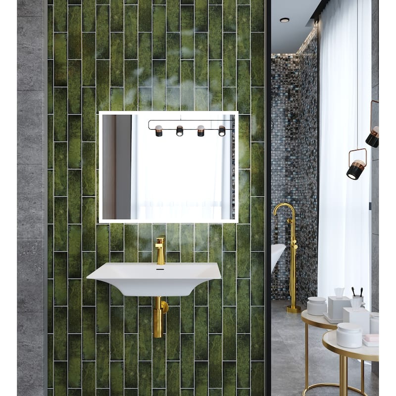 Carmella 24" Rectangular Solid Surface Wall Mount Bathroom Sink