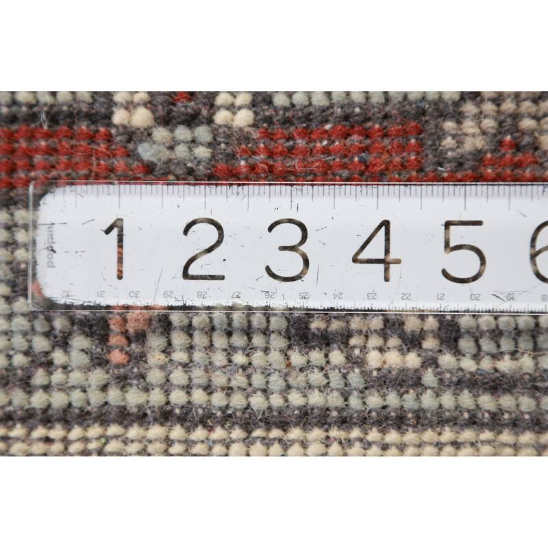 Hand Knotted Oriental 100% Wool Carpet Traditional Medallion Beige & Ivories Heriz (serapi) Area Rug - 11' 9'' X 8' 9''