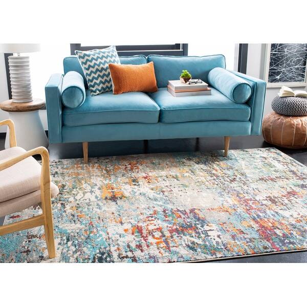 Shop Safavieh Madison Poranna Vintage Boho Abstract Rug On Sale