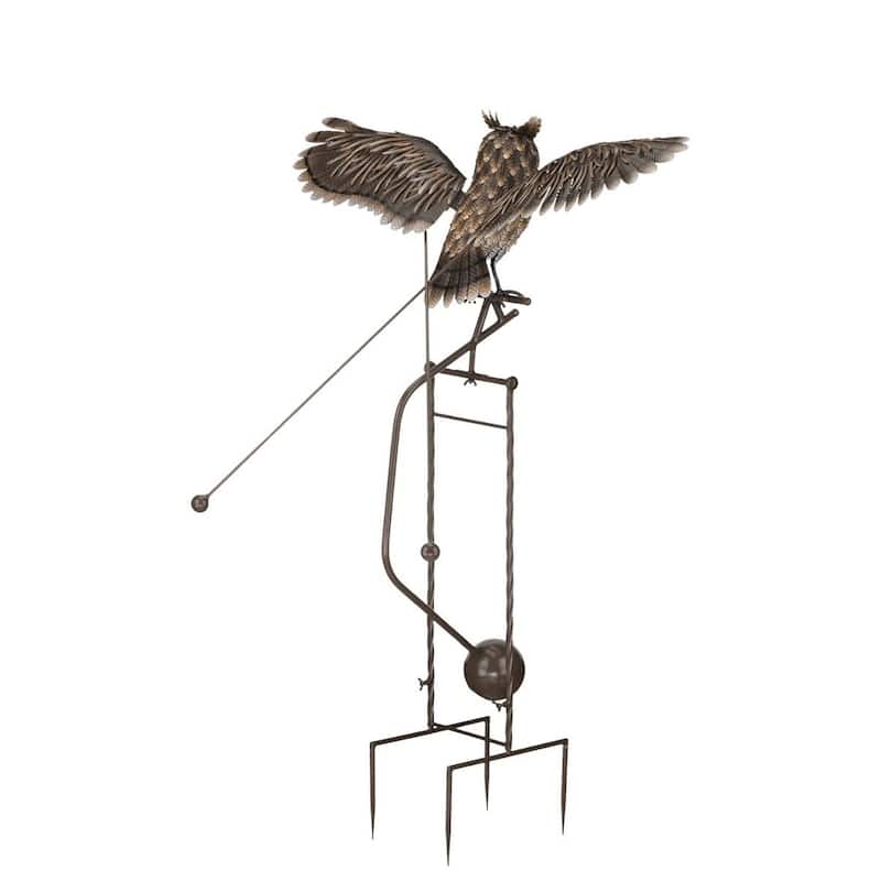 Rocker Stake - Owl - 34.5"x22"x48.25"