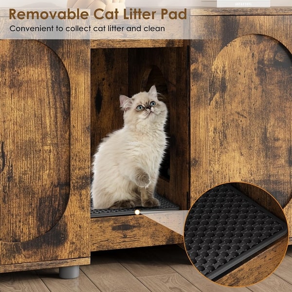 Cat Litter Mat For Kitty Litter Box: Cats Litter Trapping Mats