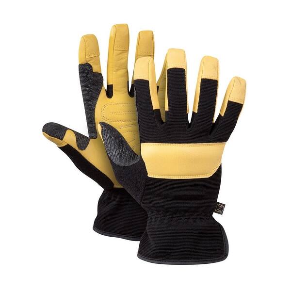 Shop Noble Outfitters Gloves Work Mens Womens Ranch Leather Black