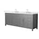 Option Dark Gray / Giotto Quartz Top / Brushed Nickel
