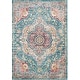 preview thumbnail 8 of 64, Artistic Weavers Hal Vintage Boho Traditional Pink Medallion Area Rug