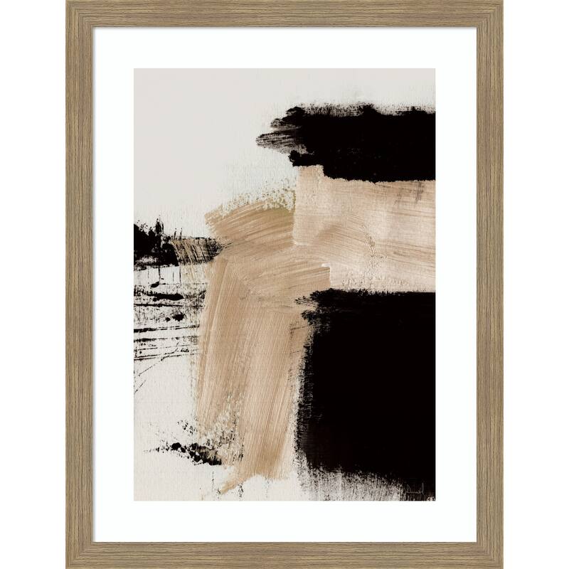 Path by Dan Hobday Wood Framed Wall Art Print