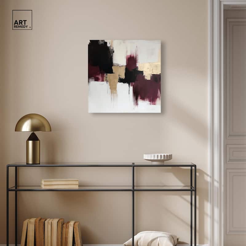 Golden Dusk III Canvas by Art Remedy, Gallery Wrapped
