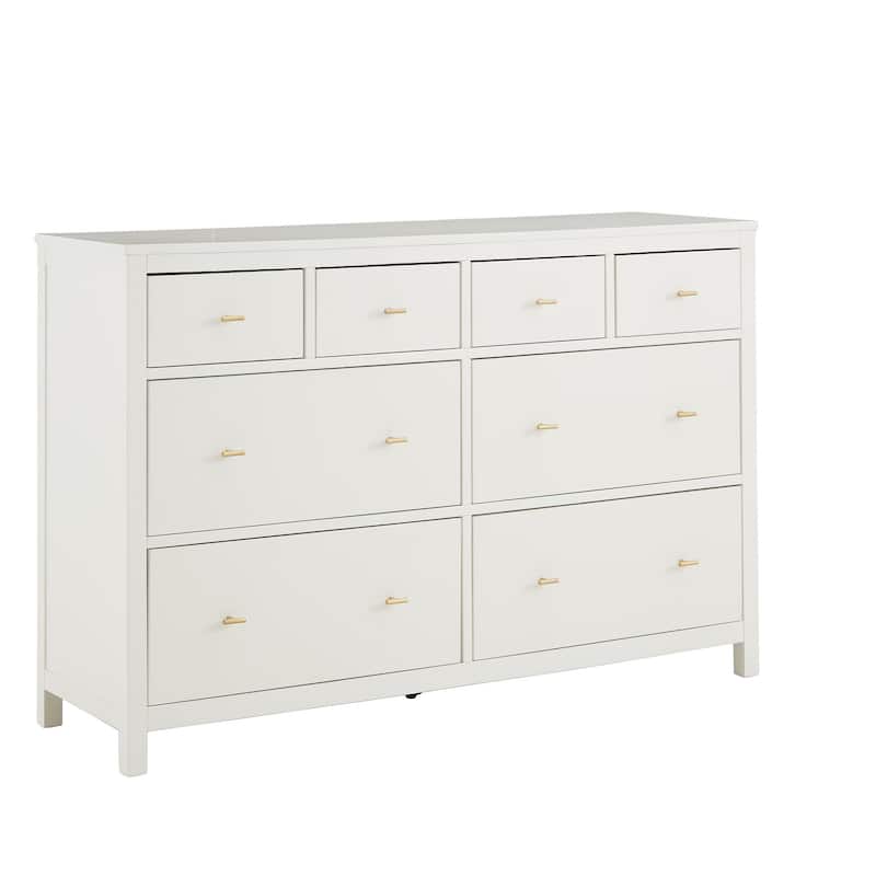 Lydia 8-Drawer Dresser by iNSPIRE Q Modern - White
