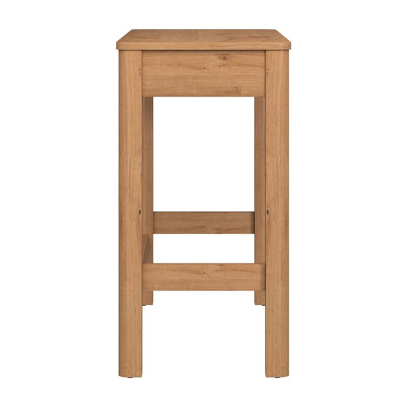 Walker Edison Modern Writing Desk with Drawer Storage