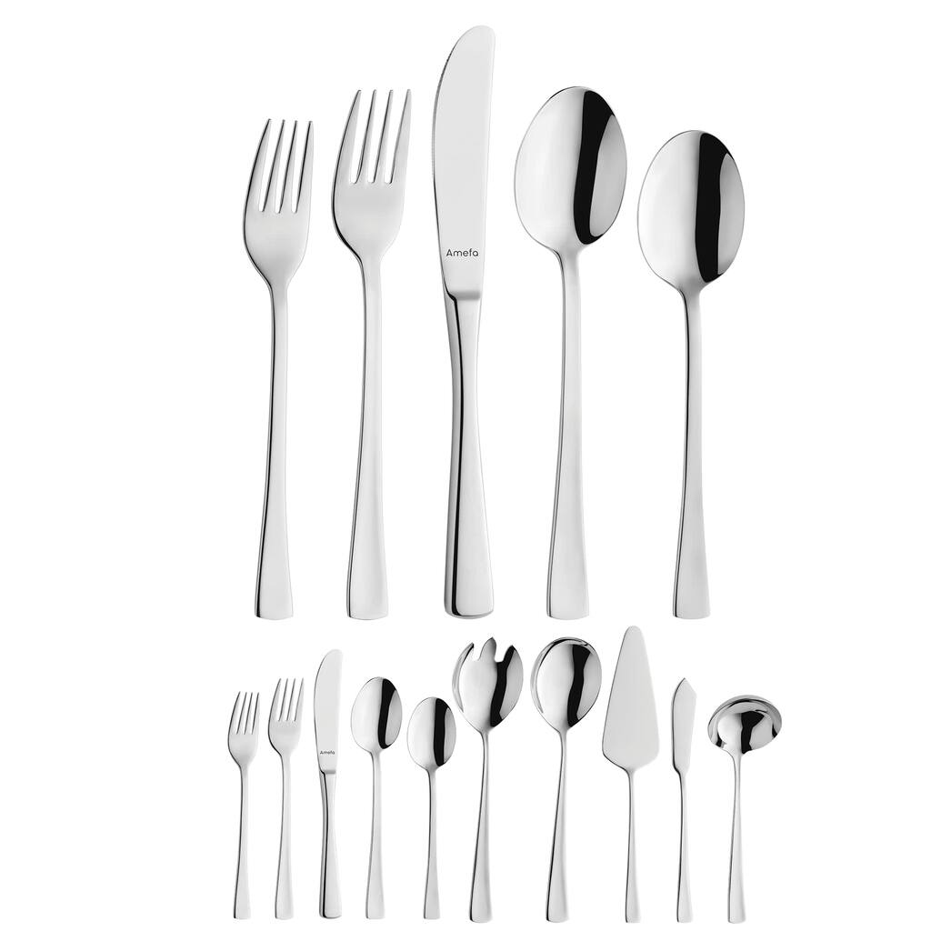 Amefa Atlantic 45 Piece Flatware Set
