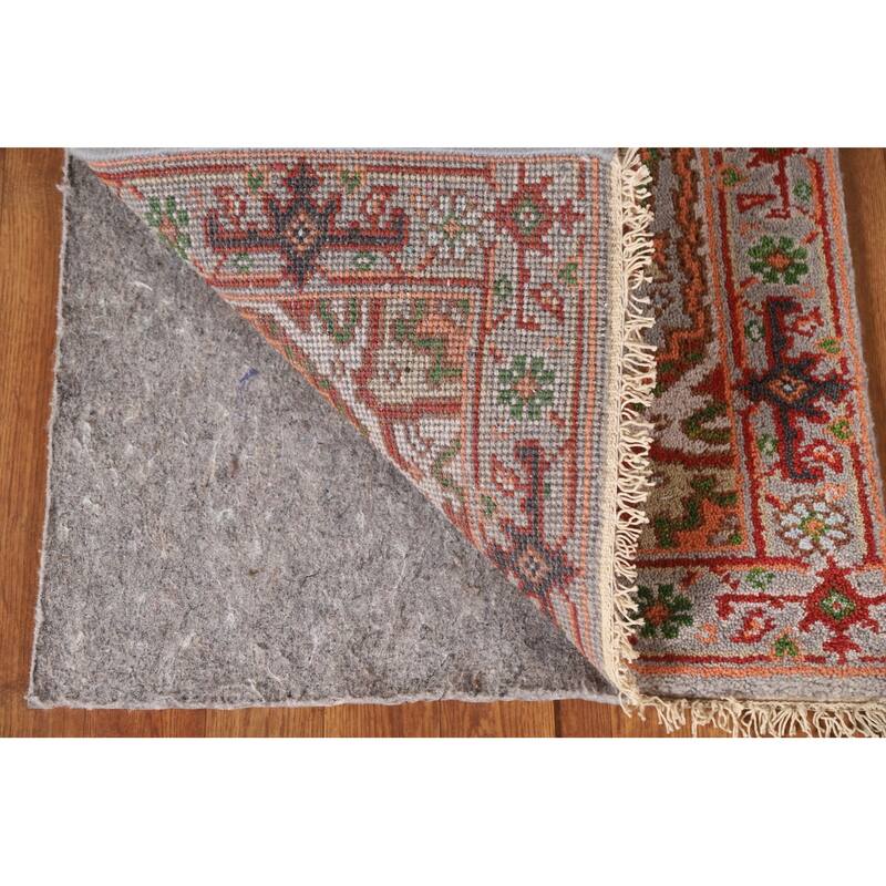 Gray Heriz Serapi Indian Rug Handmade Wool Carpet - 2'0"x 3'0"