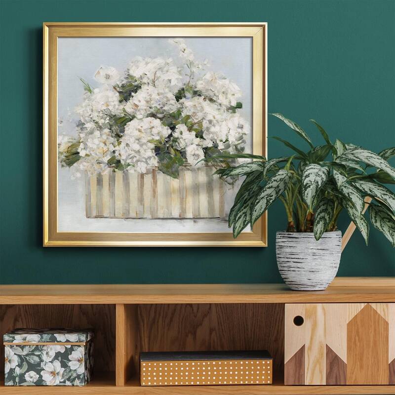 Sweet Hydrangeas-Premium Framed Canvas - Ready to Hang