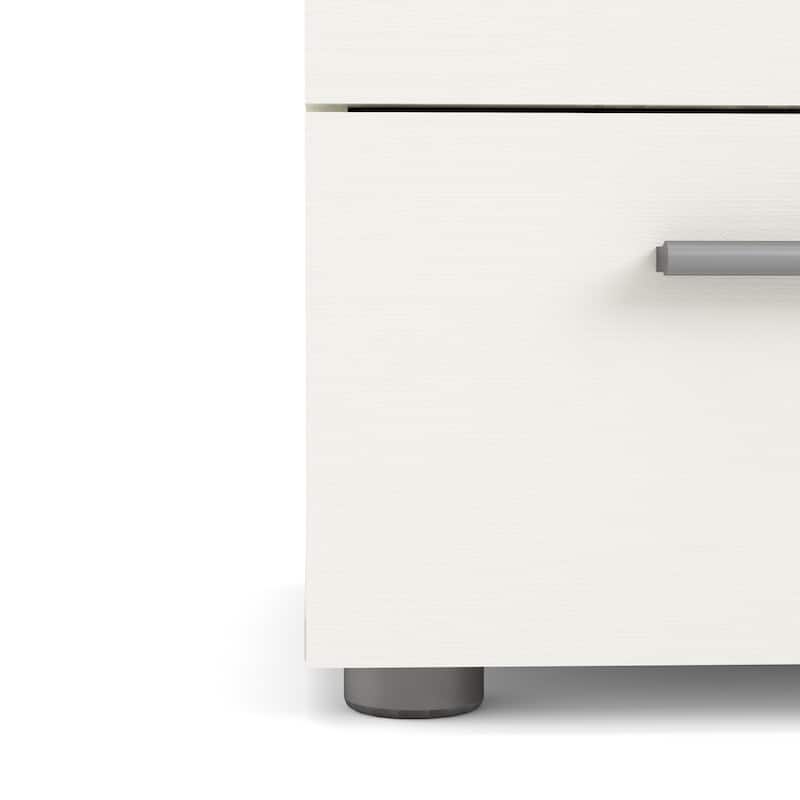 Porch & Den Angus Foiled 2-drawer Nightstand