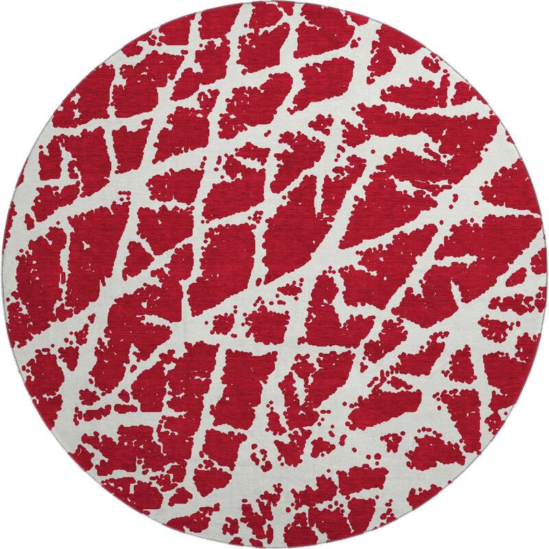 Premium Washable Super Soft Modern Crackle Mayfield Rug