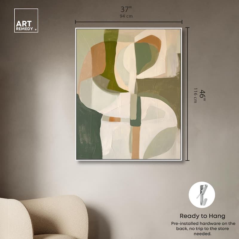Soft Reverberations I Canvas by Art Remedy